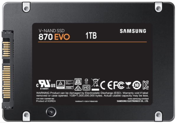 An image of Samsung 870 Evo RCKTBX X0a – Processing Engine